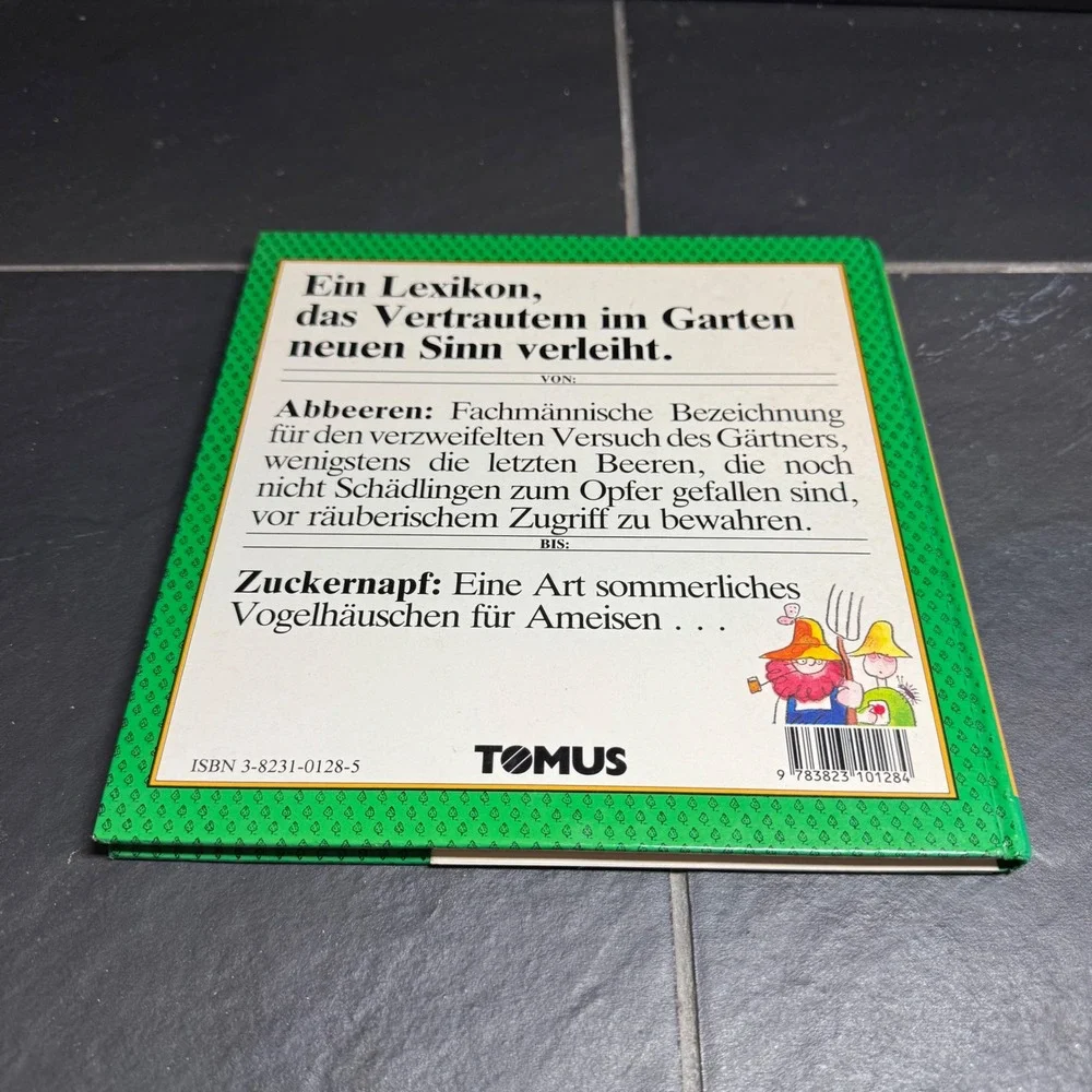 Gaerteln Henry Beard Roy McKie German Gardening Humor Book 1983 Tomus Verlag